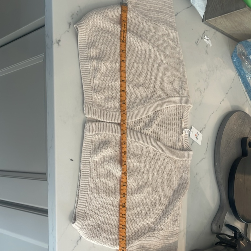 Marine Layer Anacapa cardigan in Light Oat - Picture 9 of 10